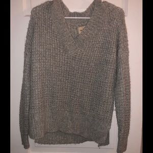 Hollister oversized fuzzy sweater
